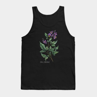 Bitter Nightshade. Witchy herb. Tank Top